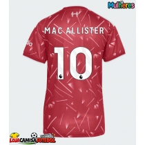 Camisa de Futebol Liverpool Alexis Mac Allister #10 Equipamento Principal Mulheres 2026-27 Manga Curta